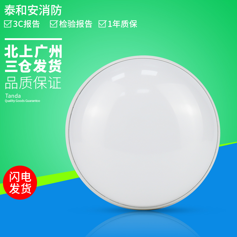 Tai and An concentrated power supply control type fire emergency lighting luminaire suction top insert wall type evacuation lighting indicator light