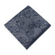 British Men's Banquet Guests Wedding Groom Suit Dress Pocket Square Retro Paisley Cashew Pattern Square Scarf