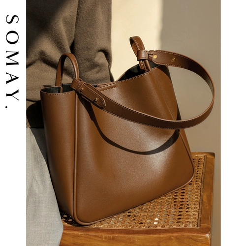 Сумка через плечо, вместительная и большая весенняя сумка на одно плечо, сумка подмышку