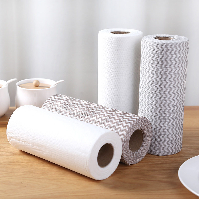 Home unwoven cloth Absorbent Rag Disposable Dishwashcloth not stained with oil kitchen dishcloth Clean cloth Peppercloth