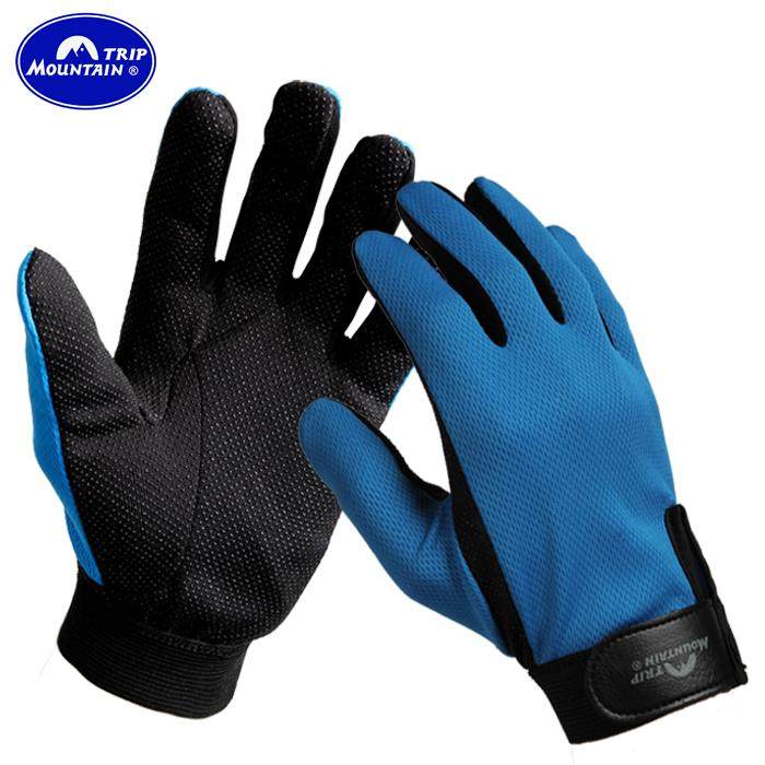 Mountain Rows Men And Women Light And Thin Speed Dry Gloves Outdoor Climbing Photography Riding SPRING AND SUMMER AUTUMN RUBBER GRAIN TOUCH SCREEN GLOVES