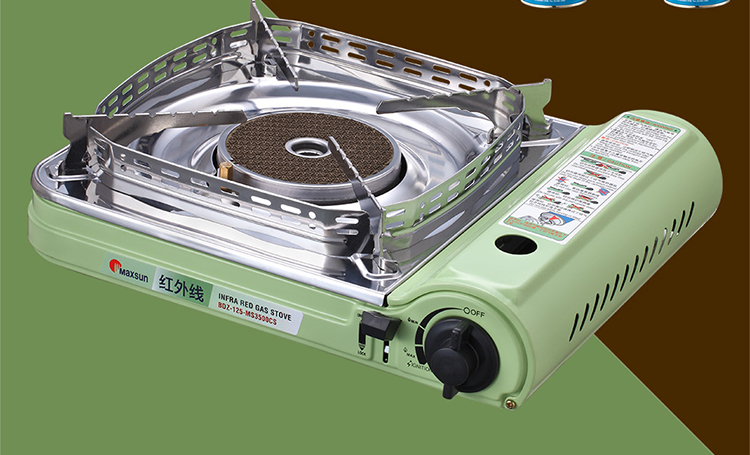 Lò tươi thẻ lò di động bếp ngoài trời Bếp nướng gia đình bếp gas Cas lò tiết kiệm năng lượng - Bếp lò / bộ đồ ăn / đồ nướng dã ngoại bếp ga mini namilux