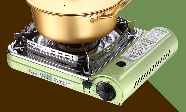 Lò tươi thẻ lò di động bếp ngoài trời Bếp nướng gia đình bếp gas Cas lò tiết kiệm năng lượng - Bếp lò / bộ đồ ăn / đồ nướng dã ngoại bếp ga mini namilux