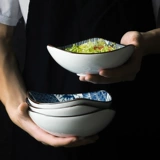 Японская керамическая супница для домашнего использования, посуда, ручная роспись