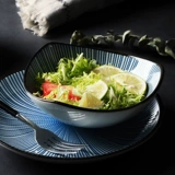 Японская керамическая супница для домашнего использования, посуда, ручная роспись