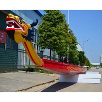 22-person glass fiber reinforced plastic dragon boat manufacturers international standard competition dragon boat traditional wooden speed fast light weight