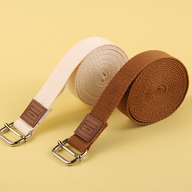 Yoga stretch with pure cotton yoga rope Ayyangge stretch with yoga open back auxiliary professional Elastic Yoga Band-Taobao