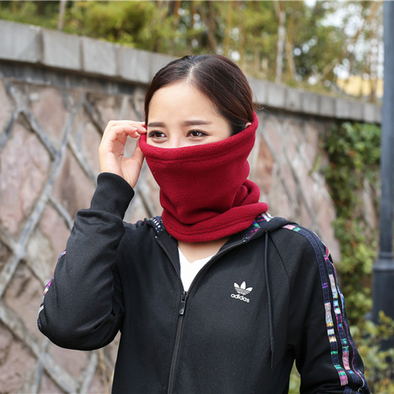 Winter neck thickens warm cycling ear cover hat for men and women winter cap rock granule scarf