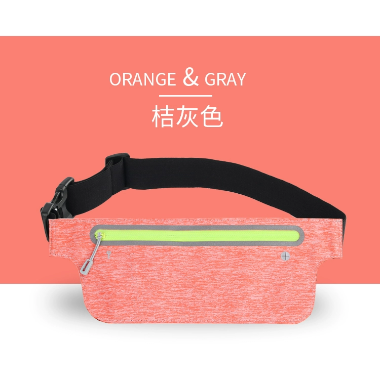 Thể thao chạy túi ngoài trời phần mỏng Túi điện thoại di động đa chức năng Chống trộm vô hình nam nữ cá nhân đi du lịch