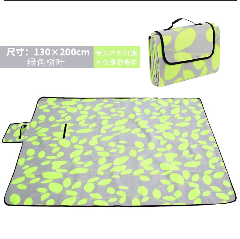 200X200 ngoài trời mat mat dày dày cộng với nhung dã ngoại mat không thấm nước cắm trại mat lều dã ngoại vải - Thảm chống ẩm / Mat / Gối thảm cắm trại
