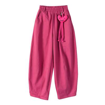 Rain Star Rain Yan Girls' Casual Pants Autumn 2026 New Style for Older Children Trendy Cool Long Pants Wide-Leg Pants — 2