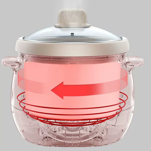 Midea тушеное горшок Электрикашка Домашний суп горшок с тушеной горшок кара кара кара кара горшка для детского питания Дополнительное питание небольшая керамическая ручная каша варенная каша