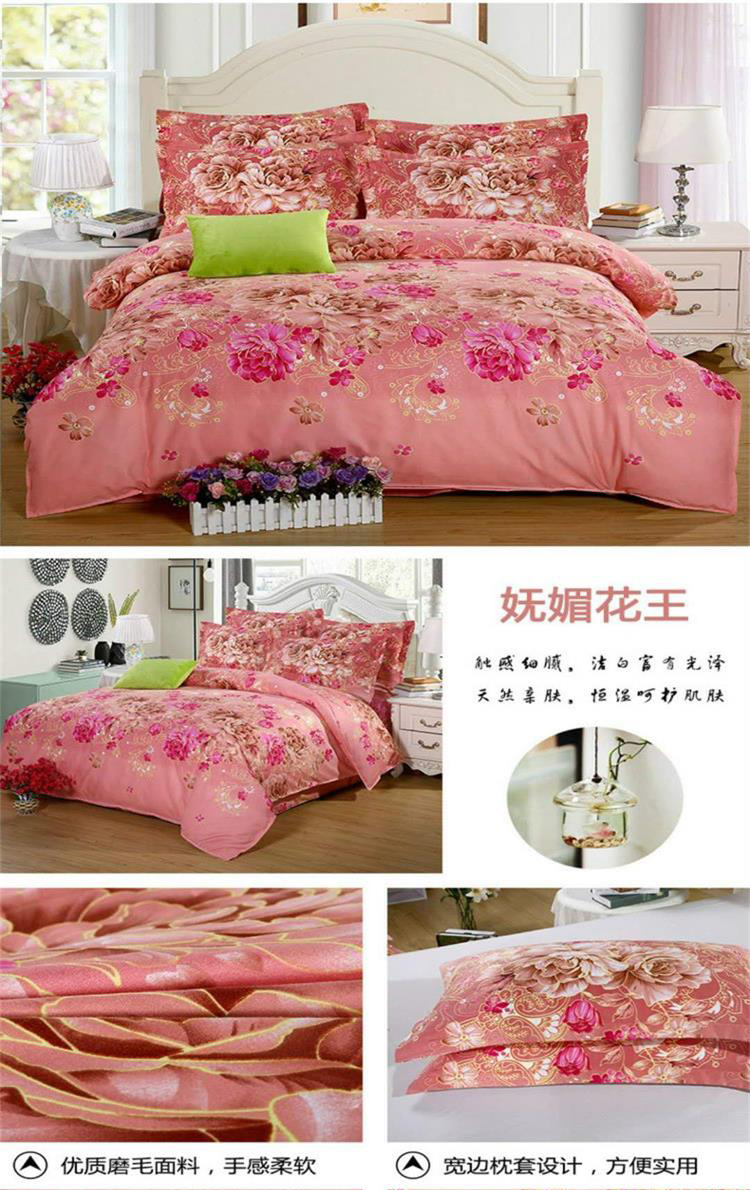 Bốn mảnh 1.8 2.0 m bông sinh viên đôi quilt cover 1.5 mét khăn trải giường ba mảnh đặt bộ đồ giường đặc biệt 4