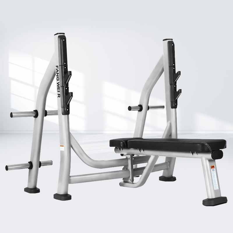 Commercial Sleeper Push Barbell Rack Deep Squat Home Weightlifting Bed Multifunction Flat Push Trainer Professional Gym Equipment