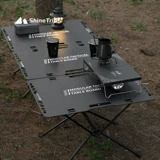 Shanqu Алюминиевый сплав тактический стол почерневший алюминиевый настольный настольный настольный стол