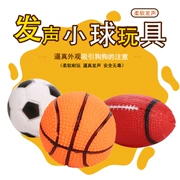 Pet puppy dog ​​toy ball vocal mol cắn đào tạo Teddy gấu con chó con mèo và chó đồ chơi vật nuôi