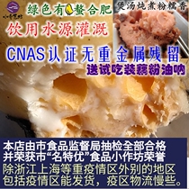 Xiao Qiaojia beauty red powder lotus root drinking water source irrigation pollution-free areas have chicken chelated fertilizer whole lotus root 5 catties