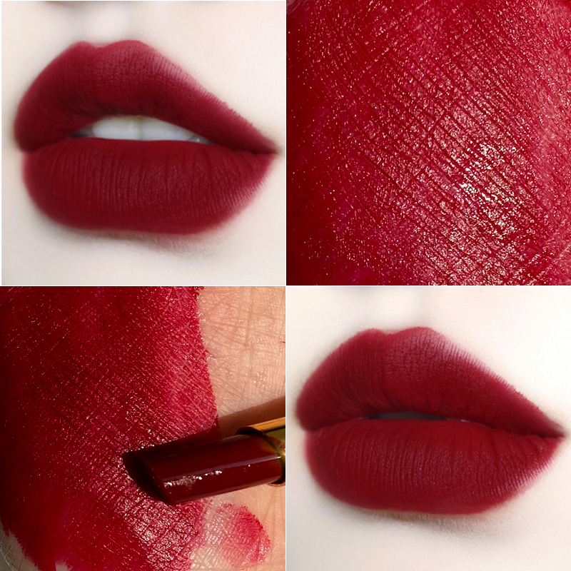 Velvet fog mouth red dragon fruit shanyu niche brand parity female students mode lipstick moisturizing and moisturizing water