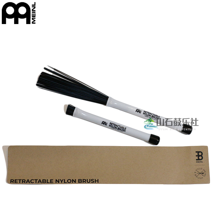 Mountain Stone Drum Music Club MEINL Melmei Retractable Nylon Drum Brush Ka Hong Drum Brush Drum Bundle SB304