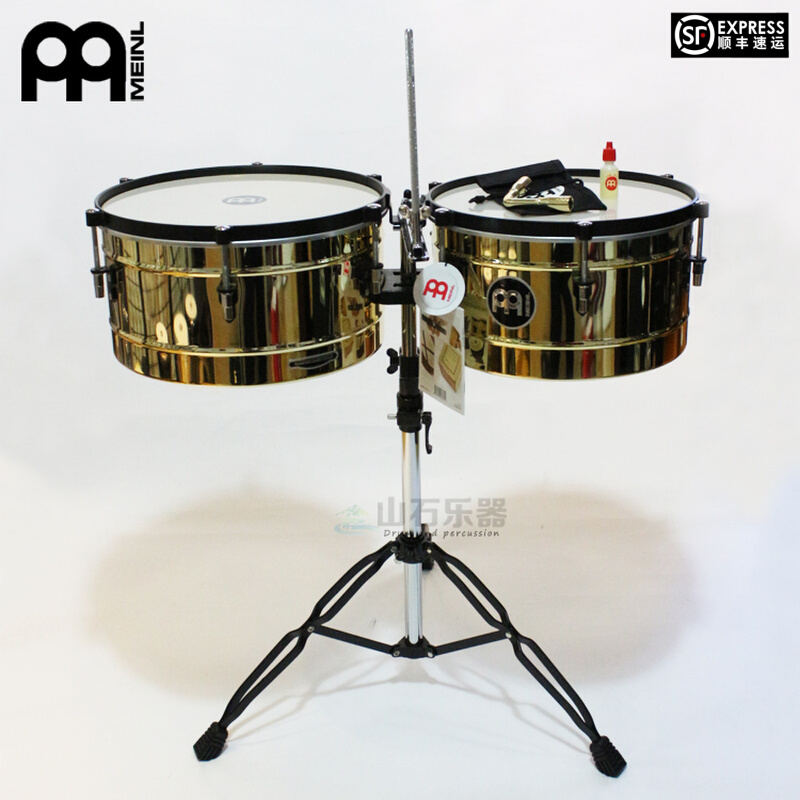Mountain Stone Drum Society Meinl Wheat Imports MT1415B brass Tibdrum Timbales drums