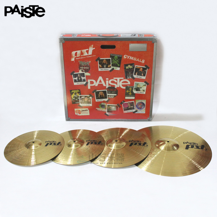 Mountain Stone Drum Society PAISTE Piist Germany Imports PST3 4 Sheet Sets 14 14 16 20 20