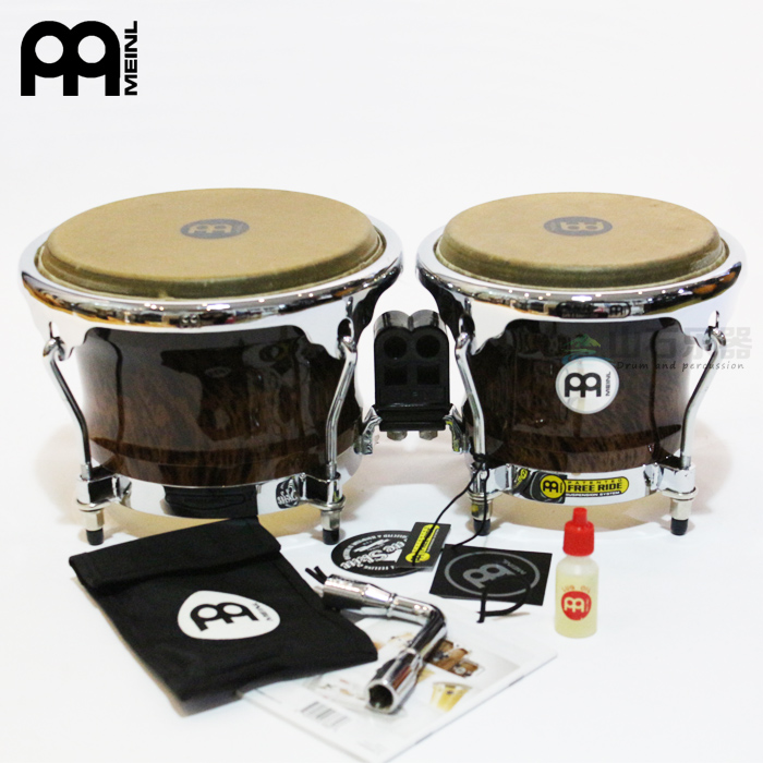 MEINL MEL PROFESSIONAL SERIES BROWN TUMOR STATE BROTHER BANG GE DRUM BONGO7 & 8.5 -INCH FWB400BB