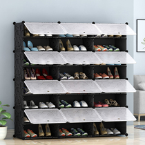 Simple shoe cabinet economical dustproof dormitory female household space-saving door small shoe shelf simple modern hall cabinet