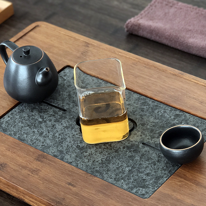 Square glass fair cup Tea Cup Kung Fu Tea Accessories Thickened heat-resistant filter Gongcup Sub-tea Size-Taobao