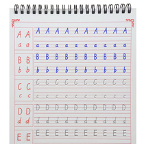 English 26 letters copybook childrens kindergarten English character book elementary school students basic groove font board