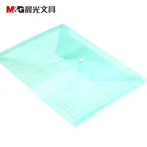 Chenguang канцелярские канцелярские товары прозрачная наклонная кнопка сумки для офиса информационная сумка студенческая тестовая бумага ADM94517