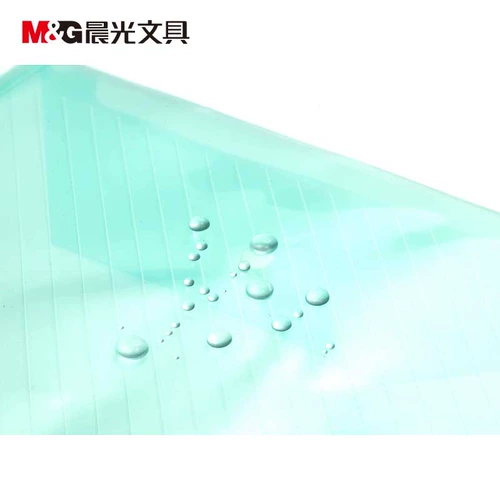 Chenguang канцелярские канцелярские товары прозрачная наклонная кнопка сумки для офиса информационная сумка студенческая тестовая бумага ADM94517