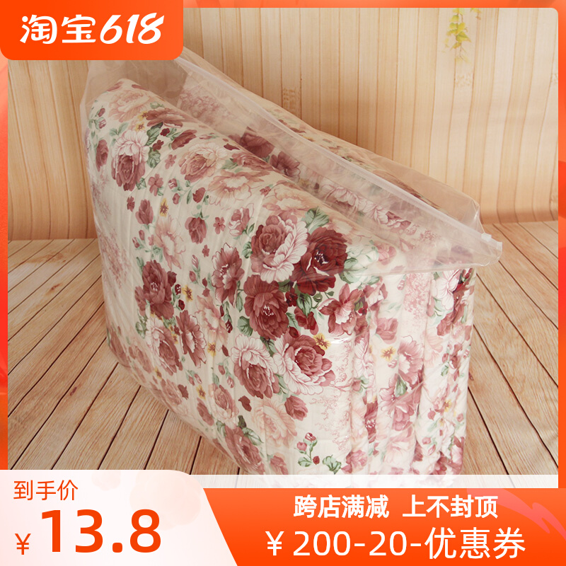 Kindergarten quilt storage bag moving bag thick extra large zipper bag plastic transparent quilt large bag