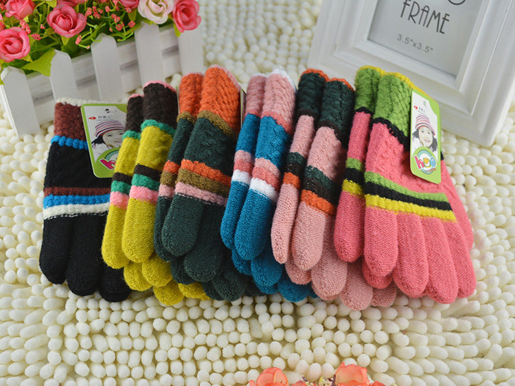 Gants pour fille en cachemire - Ref 2150551 Image 7