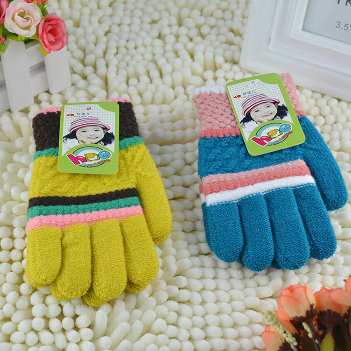 Gants pour fille en cachemire - Ref 2150551 Image 16