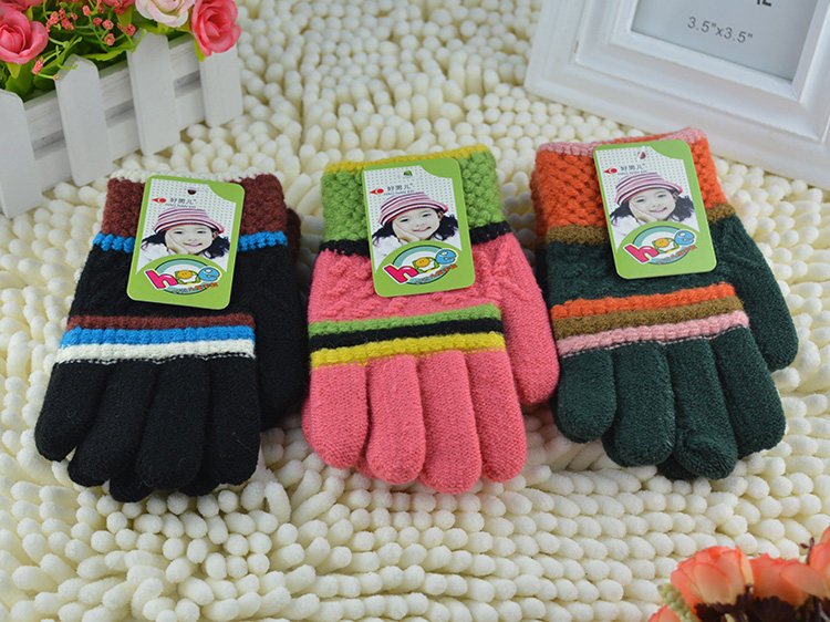 Gants pour fille en cachemire - Ref 2150551 Image 14