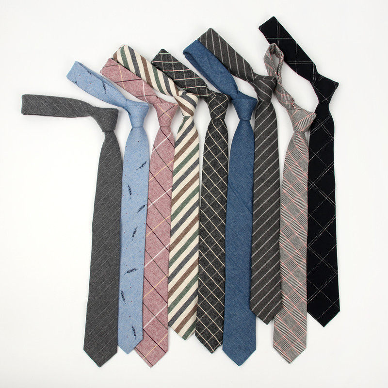 Korean version student tb tie female Japanese college style sub JKins tide student shirt vintage tie male occupation