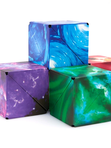 Вариационный неограниченный трехмерный кубик Рубика, трансформер, магнитный конструктор, интеллектуальная игрушка для тренировок, объемная геометрия, 3D