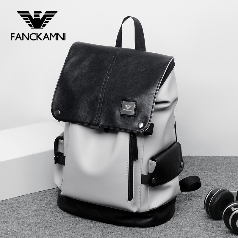 Kerry backpack men's large-capacity backpack travel leisure computer backpack high school junior high school student schoolbag