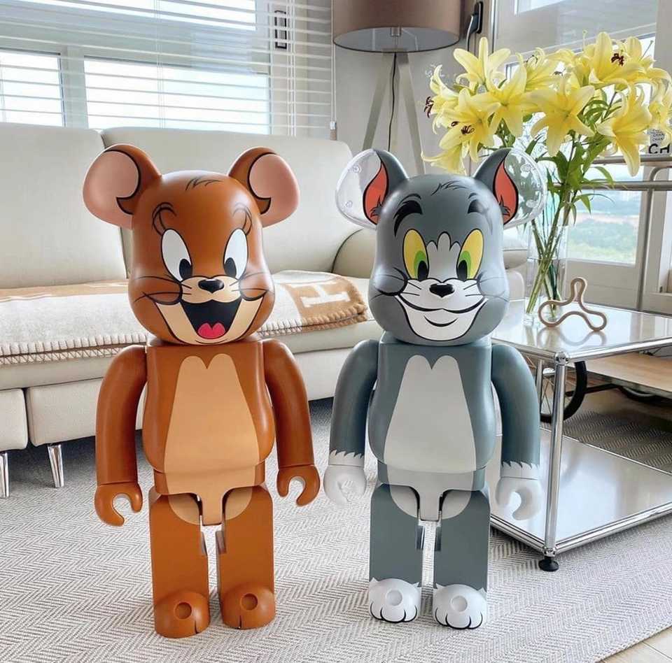 Bearbrick 1000 Tom And Jerry 貓和老鼠be Rbrick Medicom