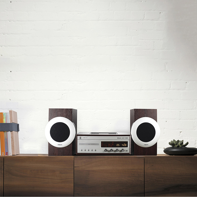 neon Liyan 990 retro sound fever vacuum tube front biliary stone CD Bluetooth sing disc machine partner sound box