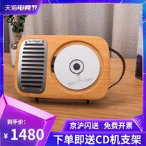 Witch Single Life Portable CD player Retro Bluetooth speaker Wall-mounted household gramophone Student English player