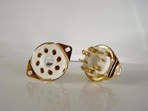 Agent licensed British original Audio Note eight feet KT88 6SN7 gold tube holder