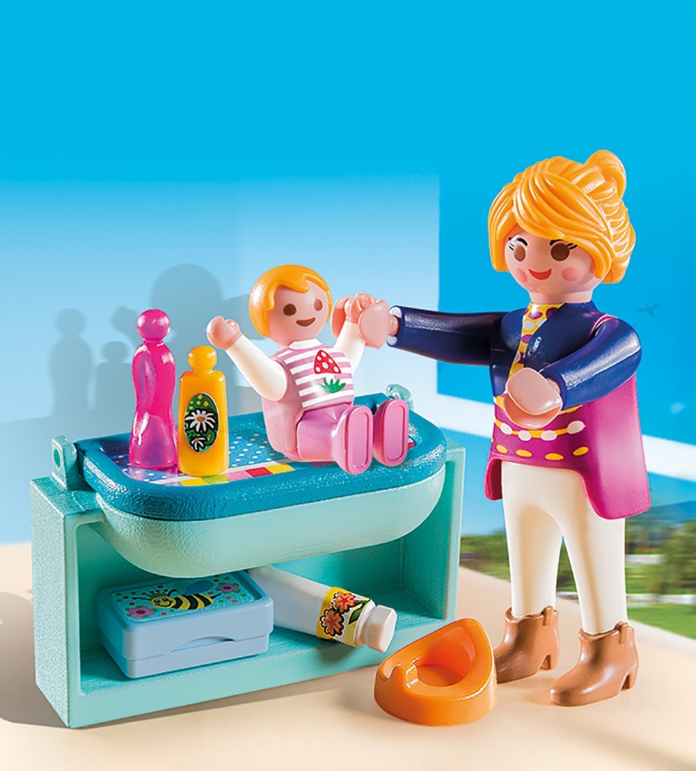 poussette jumeaux playmobil