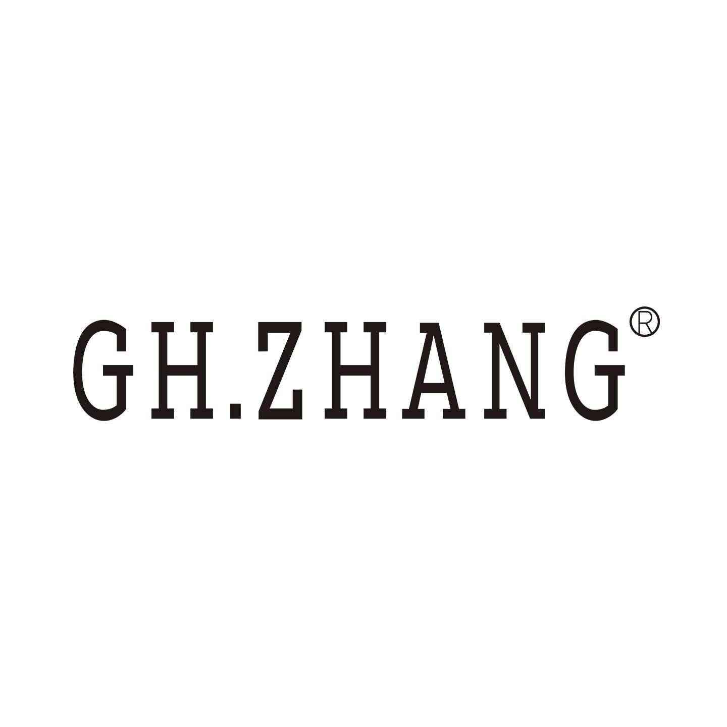 GH ZHANG 烟斗工作室的LOGO