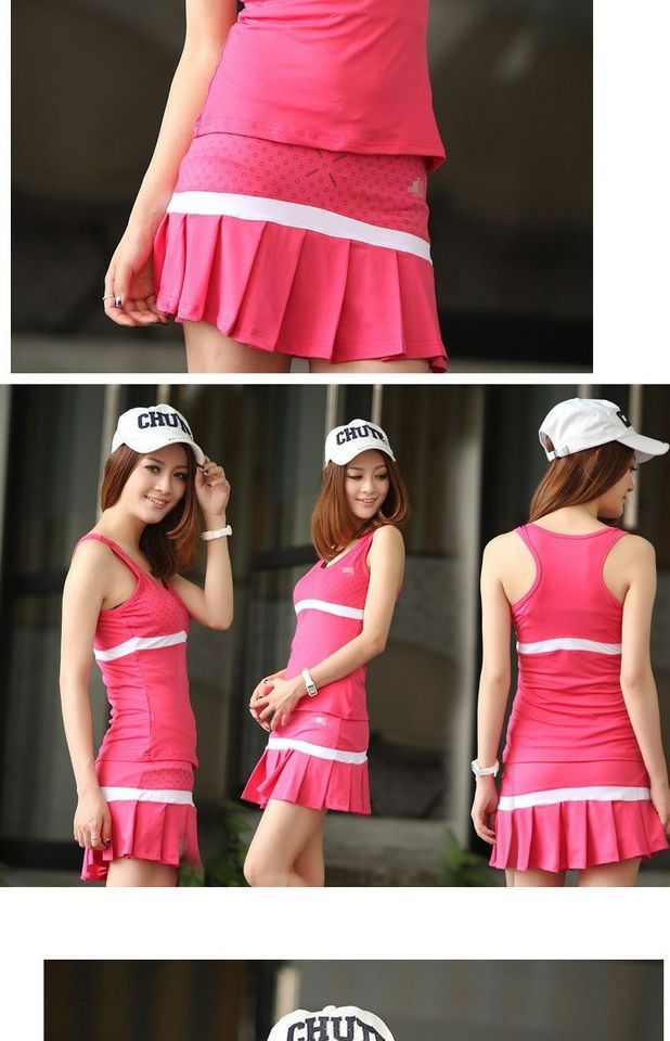 Mùa hè mới phụ nữ thể thao váy váy váy tennis quần thể thao váy thể thao (với quần) - Trang phục thể thao áo khoác nữ thể thao