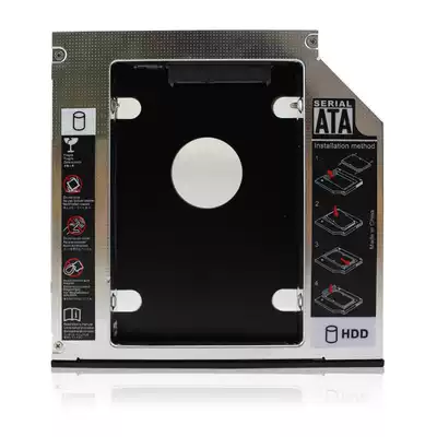 Notebook CD-ROM drive bit hard drive tray box mechanical SSD solid state drive stand 9 5mm 12 7 base heat dissipation