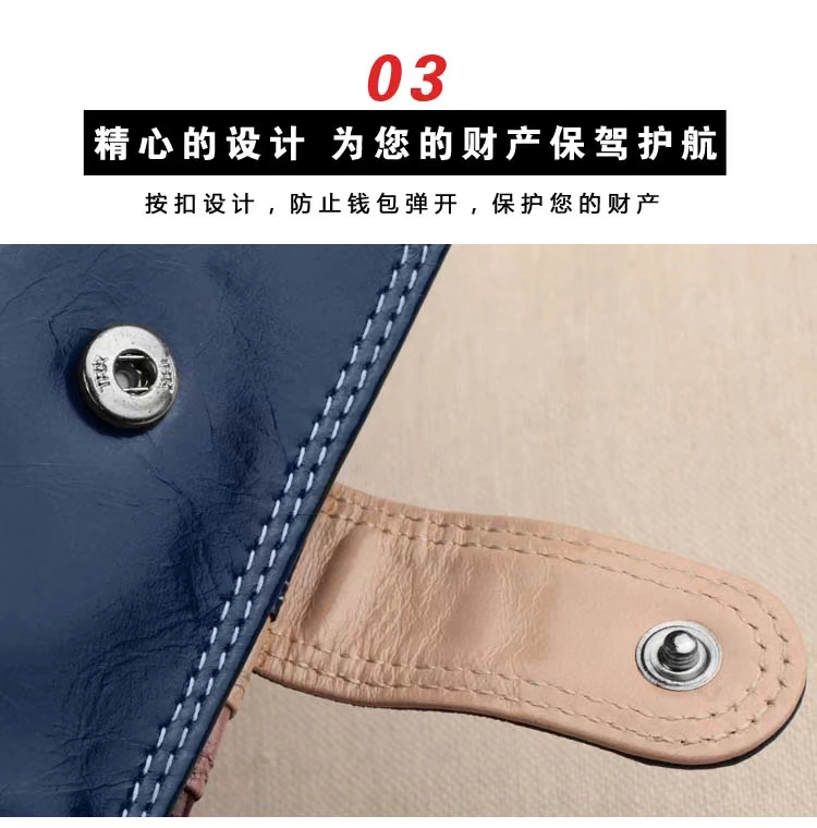 Lớp đầu tiên của da bò màn hình lớn túi điện thoại di động đa chức năng unisex key bag túi đeo tay ví bốn trong một có thể chéo - Túi điện thoại