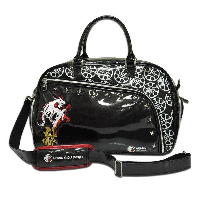  Golf Clothing Bag ARTINN Clothing Bag Flying Dragon Embroidered Crystal Travel Bag Clothing Cap Bag