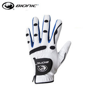 Right hand single promotion for men's golf gloves BIONIC performaance goat leather gloves