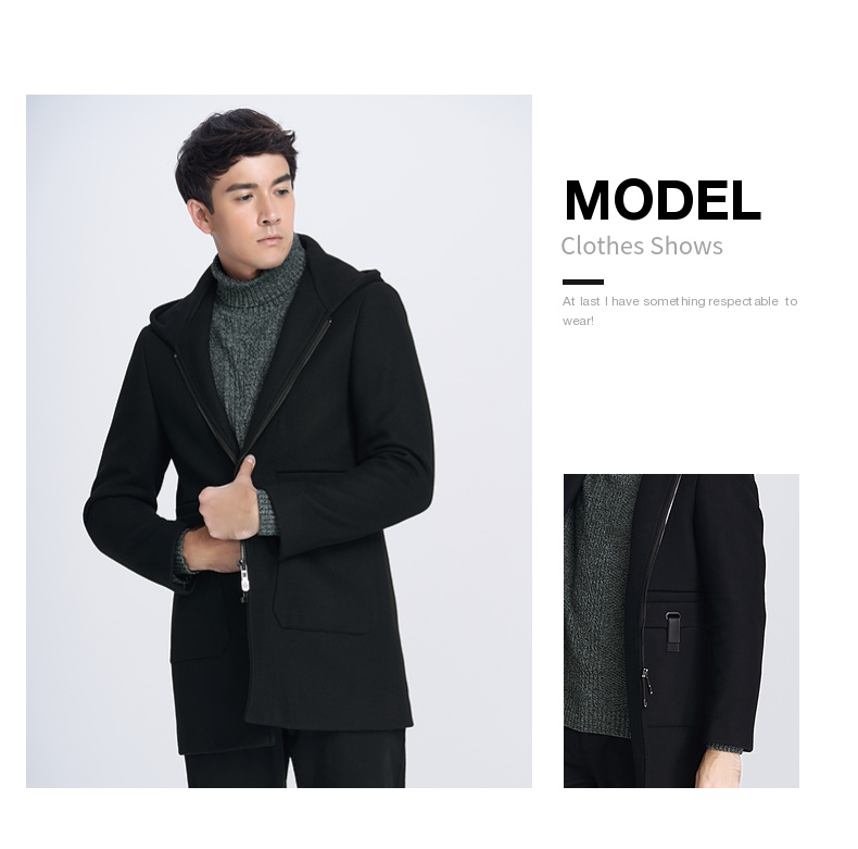 Áo khoác len nam mùa đông xu hướng áo len ấm áp áo len nam thanh niên dài shop áo khoác nam